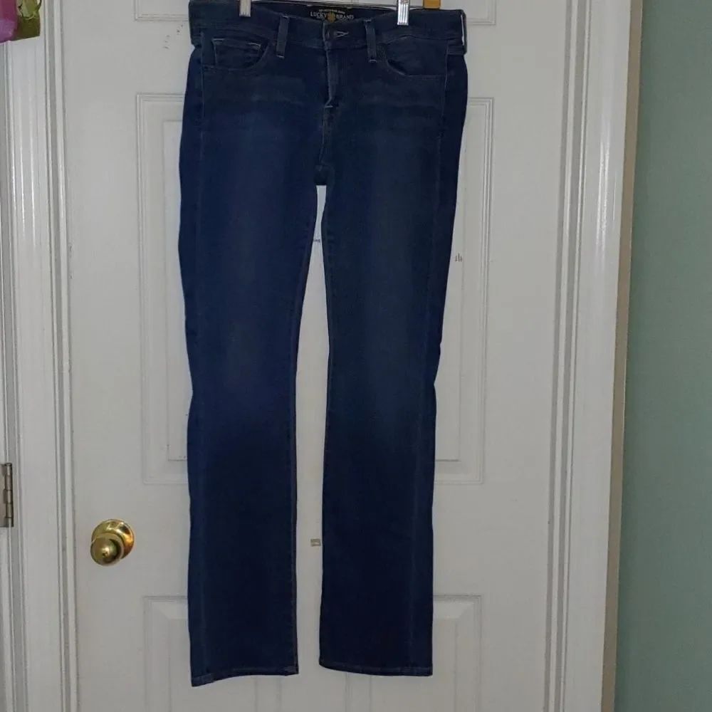 Lucky Brand Charlie straight regular length Sz 8